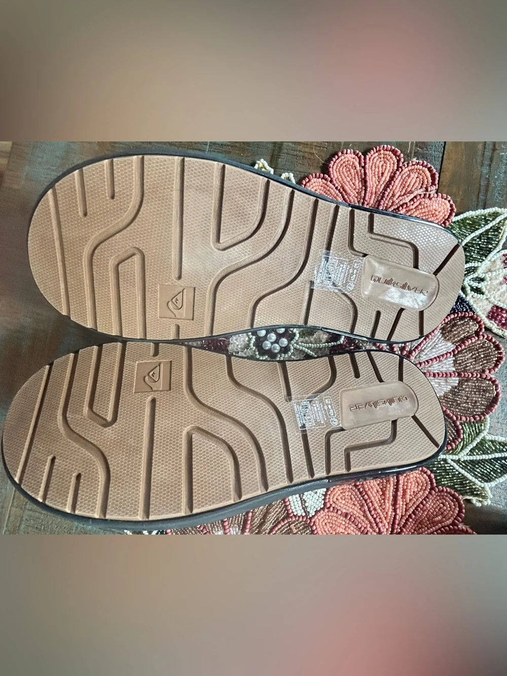 NEW Quiksilver Mathodic Hydroshock Men’s 10 Black Slides Water Sandals w/ Logo